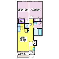 アルカンシエルAの物件間取画像